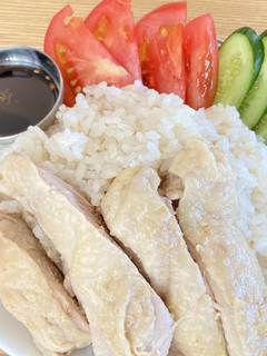 炊飯器で楽チン♪ハイナンチキンライス-レシピのメイン写真