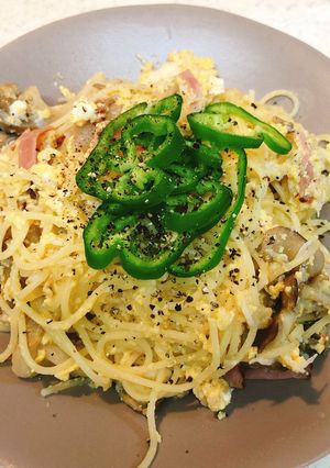 玉子のチャンプルー風塩パスタ-レシピのメイン写真