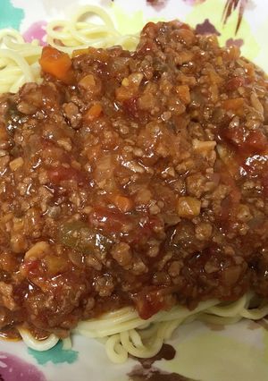 野菜たっぷりミートソース&取り分け離乳食-レシピのメイン写真