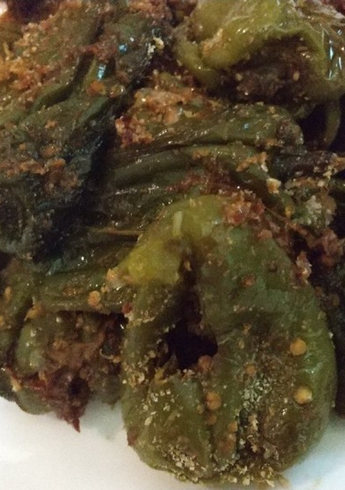 大量消費・丸ごとピーマンのくたくた煮-レシピのメイン写真