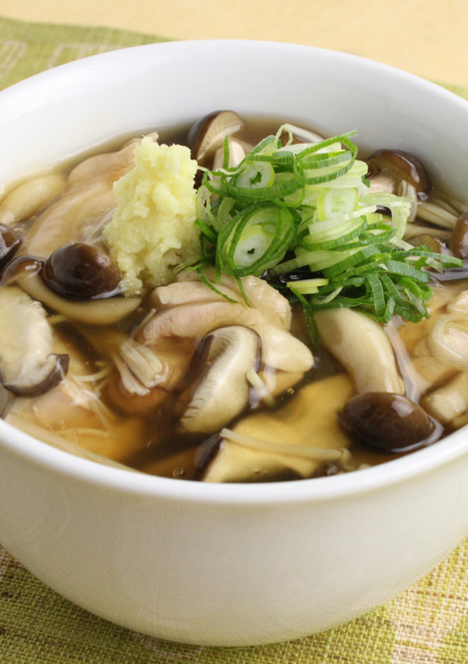 鶏ときのこのあんかけうどん-レシピのメイン写真