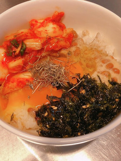 キムチ納豆ご飯-レシピのメイン写真