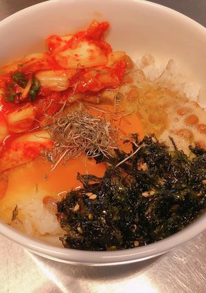 キムチ納豆ご飯-レシピのメイン写真