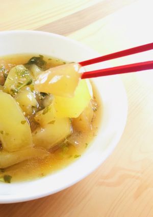 夕顔の黄金トロトロ炒め煮-レシピのメイン写真