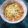 マルちゃん正麺旨塩味のトマトラーメン