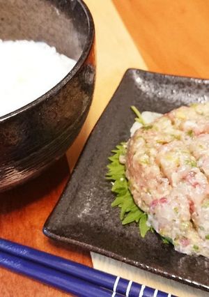 スーパーで買えるものdeお手軽なめろう-レシピのメイン写真