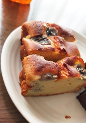 水切りヨーグルトでバナナのケーキ-レシピのメイン写真