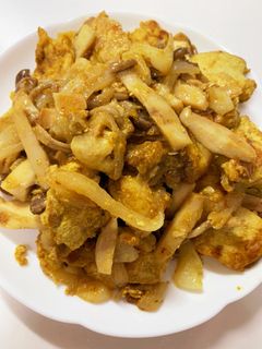 鶏胸肉のマヨカレー炒め-レシピのメイン写真