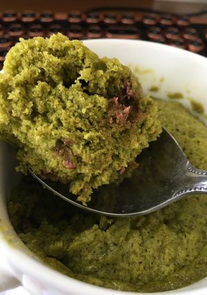 抹茶チョコチップマグカップケーキ-レシピのメイン写真