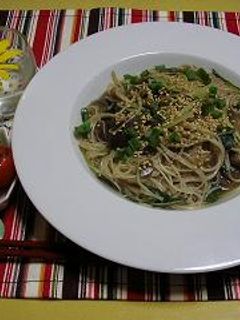 なすの温そうめん-レシピのメイン写真