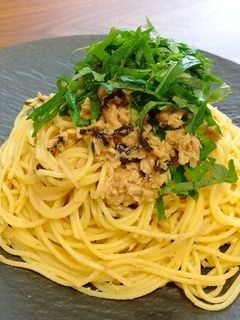 ツナと塩こんぶのパスタ-レシピのメイン写真