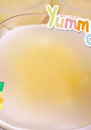 パイナップル寒天-レシピのメイン写真