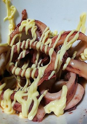 するめいかのバターぽん酢炒め-レシピのメイン写真