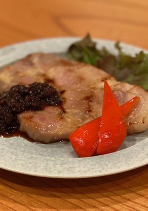 ポークソテー[みりん漬けDF]-レシピのメイン写真