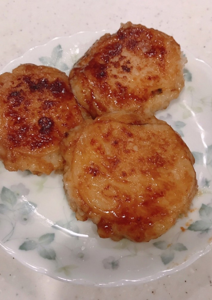 肉なし、すりおろし蓮根とチーズのはさみ焼-レシピのメイン写真