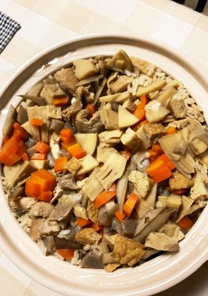 炊き込みご飯　筑前煮リメイク-レシピのメイン写真