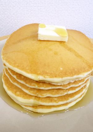 米粉のパンケーキ（プレーン・ココア）-レシピのメイン写真