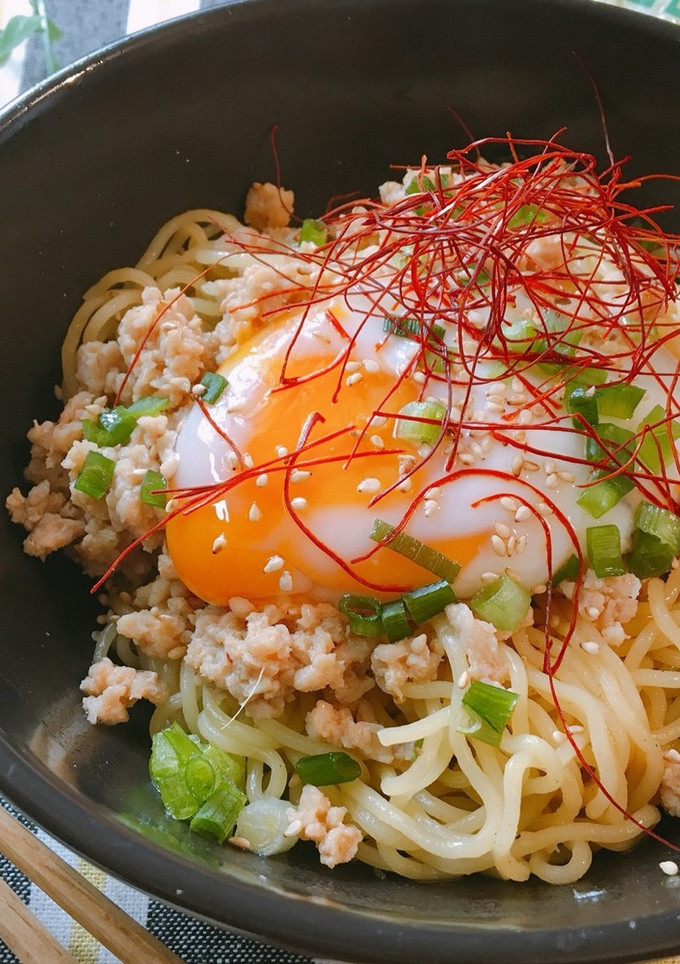 マルちゃん塩焼そばdeまぜそば風-レシピのメイン写真