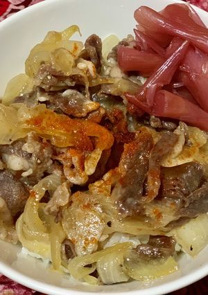 牛丼-レシピのメイン写真
