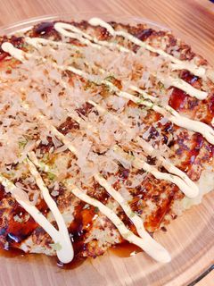 オートミールでふわとろお好み焼き♪-レシピのメイン写真