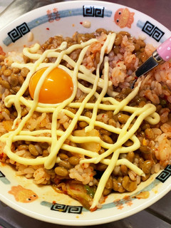 納豆キムチマヨごはん-レシピのメイン写真
