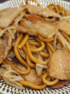 豚ばらと太麺で焼きそば-レシピのメイン写真
