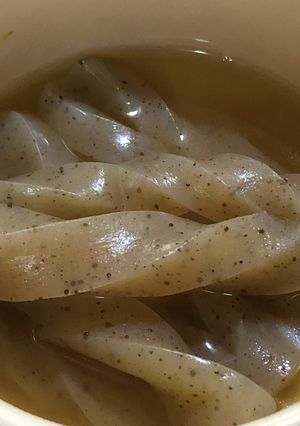 初心者向け手綱こんにゃくの煮物(激ウマ)-レシピのメイン写真