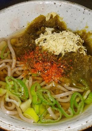残ったざるそばで☆あったかお蕎麦☆-レシピのメイン写真