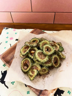 種まで食べられる、ヘルシーゴーヤチップス-レシピのメイン写真