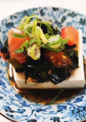 トマトごまポン冷奴-レシピのメイン写真
