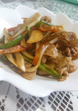 ご飯が進む☺豚肉のケチャップ＆ソース漬け-レシピのメイン写真