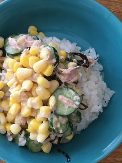 シンプル☆ツナとコーンの寿司丼-レシピのメイン写真