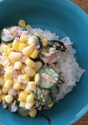 シンプル☆ツナとコーンの寿司丼-レシピのメイン写真