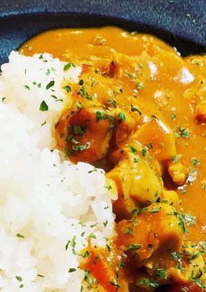 測らない！漢のバターチキンカレー-レシピのメイン写真