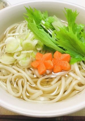 簡単うどん・温かいうどん-レシピのメイン写真