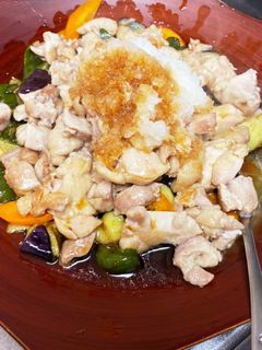 鶏肉と素揚げ野菜のみぞれがけ-レシピのメイン写真