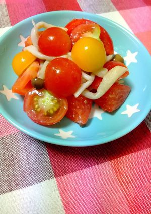 トマトとしめじの塩麴和え-レシピのメイン写真
