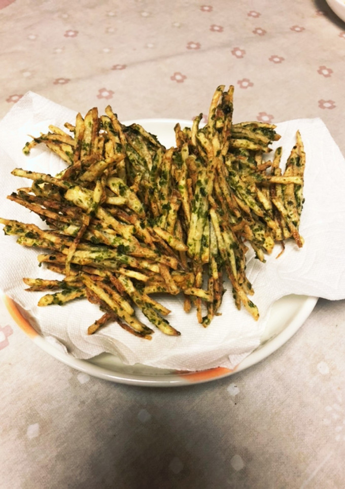 じゃがいもと青のりのかき揚げ-レシピのメイン写真