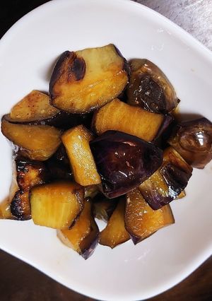 ナスの油炒め（辛くないの）-レシピのメイン写真