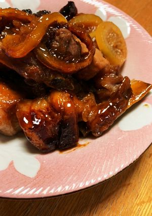 豚スペアリブのハニーレモン煮-レシピのメイン写真