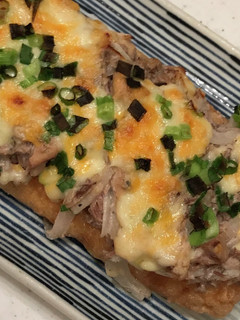 簡単 サバ缶油揚げチーズ!-レシピのメイン写真