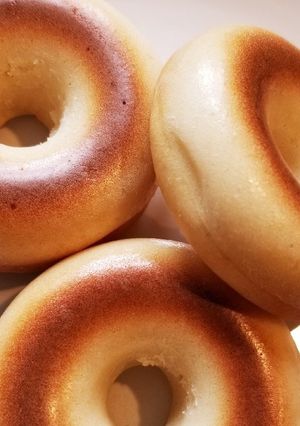 時短♪ふわもち焼きドーナツ♪秤なし-レシピのメイン写真