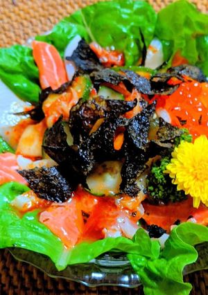 韓国風海鮮サラダ-レシピのメイン写真