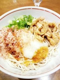 刻みきつねとおろしの冷やしぶっかけそば-レシピのメイン写真