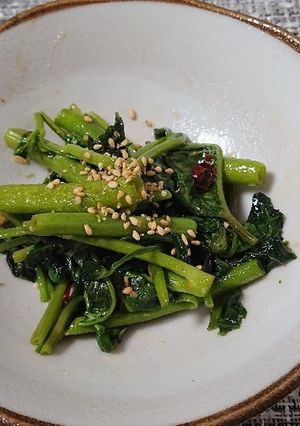 超簡単～空芯菜の炒めもの-レシピのメイン写真