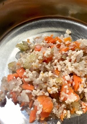 老犬に優しい昆布出汁の優しい愛犬ご飯-レシピのメイン写真