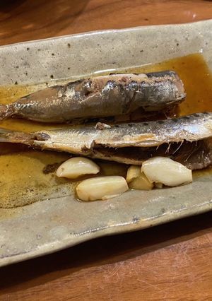 簡単!イワシのにんにくお酢煮-レシピのメイン写真