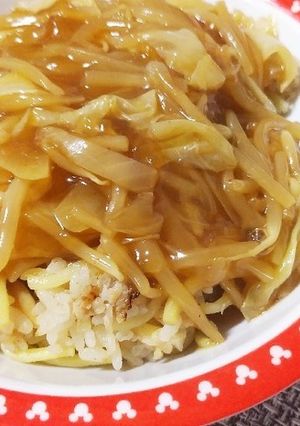 冷凍庫大掃除　海鮮そばめしチャーハン-レシピのメイン写真