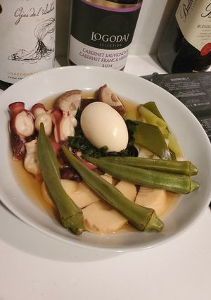 簡単煮るだけ! さっぱりたこと野菜の煮物-レシピのメイン写真