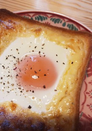 簡単朝食☆卵マヨトースト-レシピのメイン写真